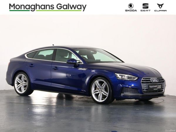 Audi A5 Hatchback, Diesel, 2020, Blue