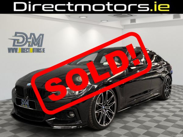 BMW 4-Series Coupe, Diesel, 2017, Black