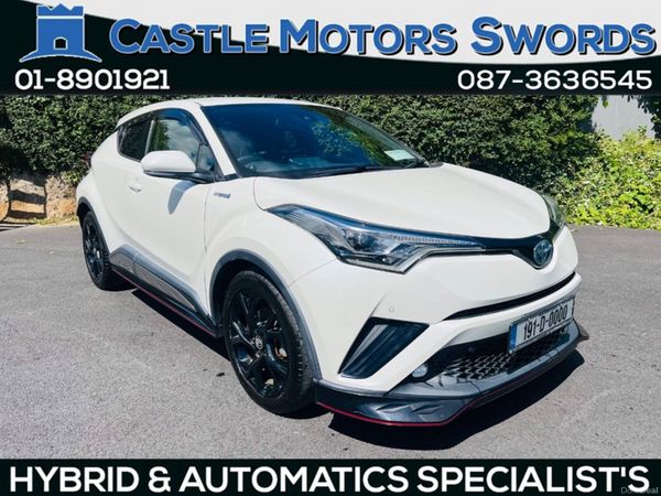 Toyota C-HR SUV, Petrol Hybrid, 2019, White