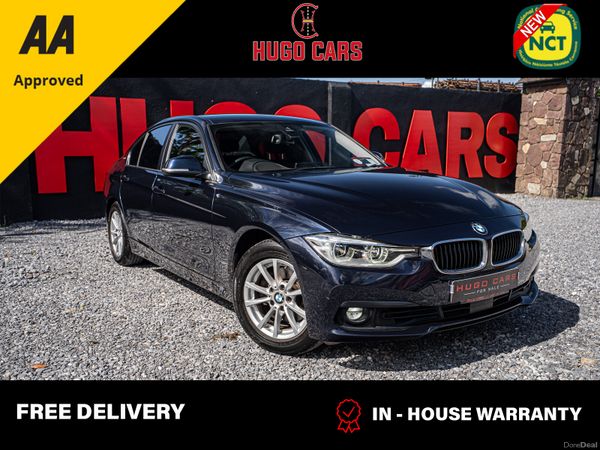 BMW 3-Series Saloon, Petrol Plug-in Hybrid, 2016, Blue