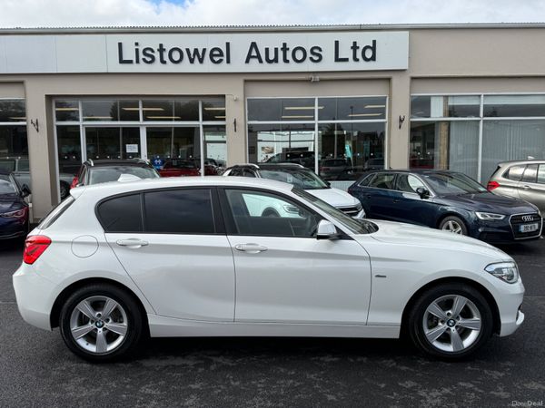 BMW 1-Series Hatchback, Diesel, 2017, White