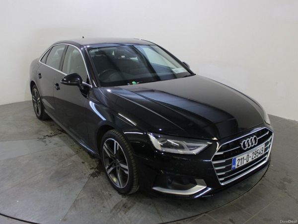 Audi A4 Saloon, Diesel, 2021, Black