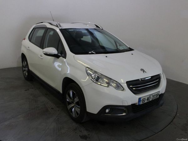 Peugeot 2008 SUV, Petrol, 2016, White
