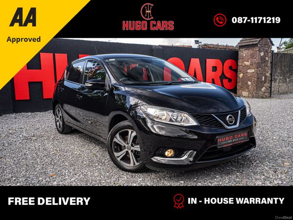 Nissan Pulsar Hatchback, Petrol, 2015, Black