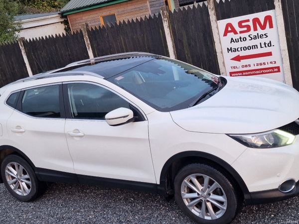 Nissan Qashqai Hatchback, Petrol, 2016, White