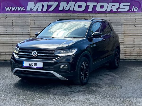 Volkswagen T-Cross SUV, Petrol, 2021, Black