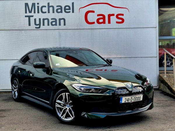 BMW i4 Hatchback, Electric, 2024, Green