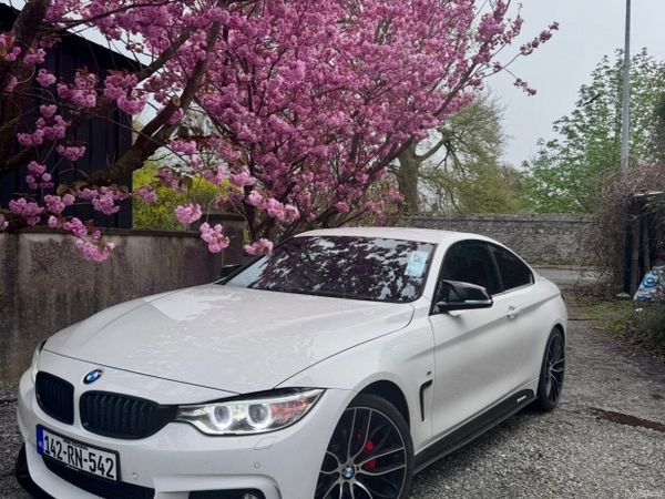 BMW 4-Series Coupe, Diesel, 2014, White