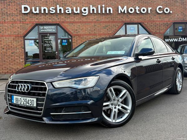 Audi A6 Saloon, Diesel, 2018, Blue