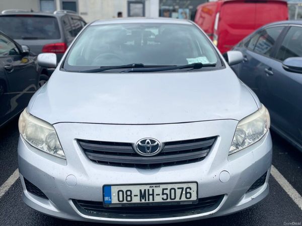 Toyota Corolla Saloon, Petrol, 2008, Silver