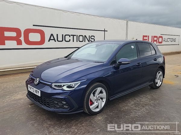 Volkswagen Golf Hatchback, Petrol Hybrid, 2023, Blue