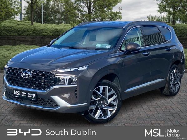 Hyundai Santa Fe SUV, Diesel, 2021, Brown