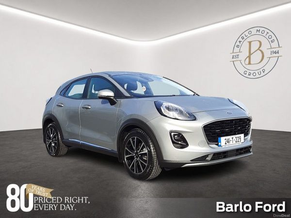 Ford Puma MPV, Petrol Hybrid, 2024, Silver