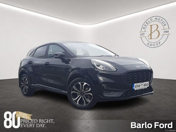 Ford Puma MPV, Petrol Hybrid, 2023, Black