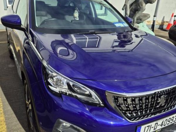 Peugeot 3008 SUV, Diesel, 2017, Blue