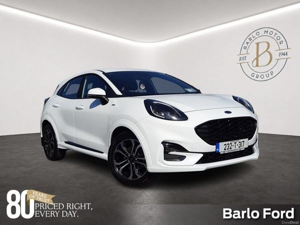 Ford Puma MPV, Petrol Hybrid, 2023, White
