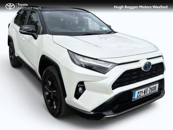 Toyota RAV4 SUV, Petrol Hybrid, 2022, White