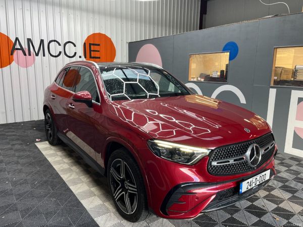 Mercedes-Benz GLC SUV, Petrol Plug-in Hybrid, 2024, Red