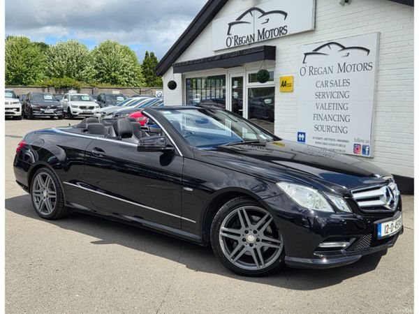 Mercedes-Benz E-Class Convertible, Diesel, 2012, Black