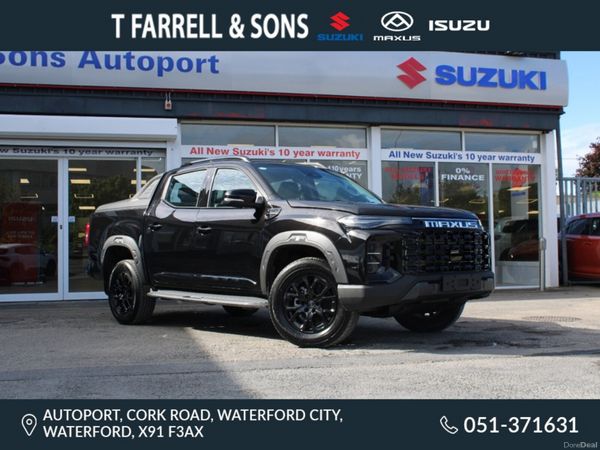 Maxus T90EV Pick Up, Diesel, 2026, Black