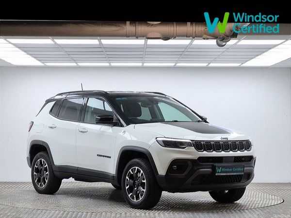 Jeep Compass Hatchback, Petrol Plug-in Hybrid, 2023, White
