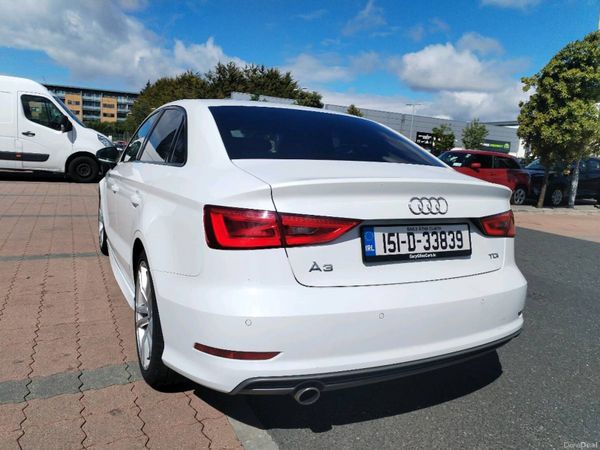 Audi A3 Saloon, Diesel, 2015, White