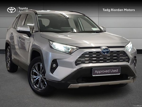 Toyota RAV4 SUV, Petrol Hybrid, 2023, Silver