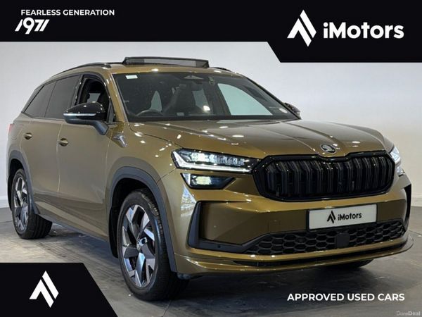 Skoda Kodiaq SUV, Petrol, 2025, Green