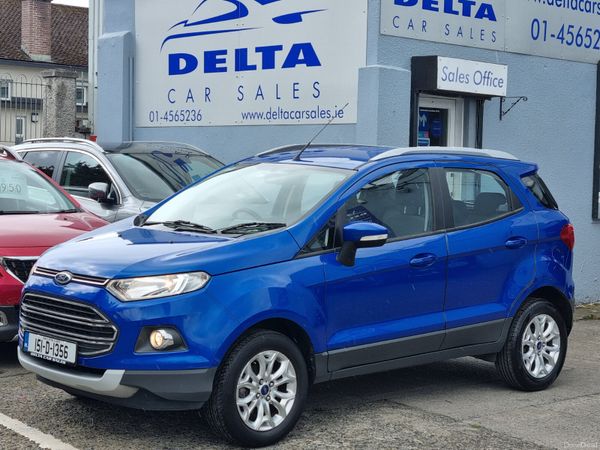 Ford EcoSport SUV, Diesel, 2015, Blue