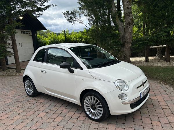 Fiat 500 Hatchback, Petrol, 2013, White