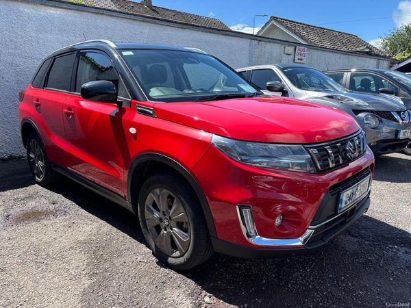 Suzuki Vitara SUV, Petrol Hybrid, 2024, Red
