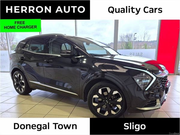Kia Sportage SUV, Petrol Hybrid, 2023, Black