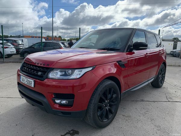 Land Rover Range Rover Sport SUV, Diesel, 2014, Red