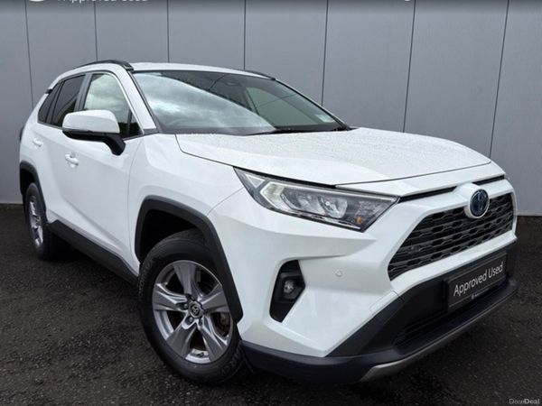 Toyota RAV4 SUV, Petrol Hybrid, 2024, White