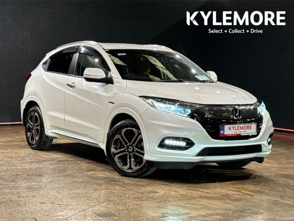 Honda Vezel SUV, Petrol Hybrid, 2021, White