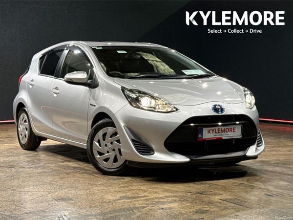 Toyota Aqua Hatchback, Petrol Hybrid, 2019, Silver