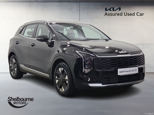 Kia Sportage Estate, Petrol Hybrid, 2025, Black