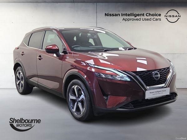 Nissan Qashqai Hatchback, Petrol, 2023, Red