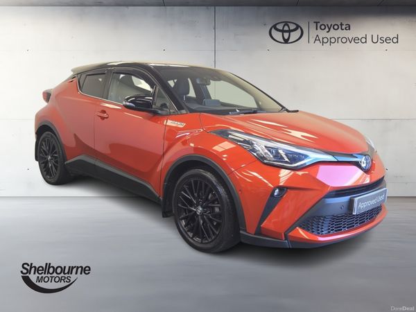 Toyota C-HR Hatchback, Petrol Hybrid, 2020, Orange