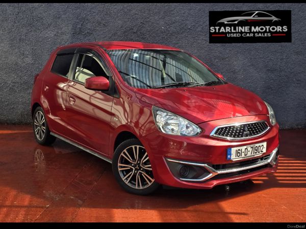 Mitsubishi Mirage Hatchback, Petrol, 2016, Red