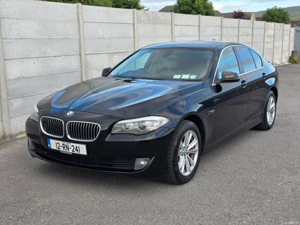 BMW 5-Series Saloon, Diesel, 2012, Black