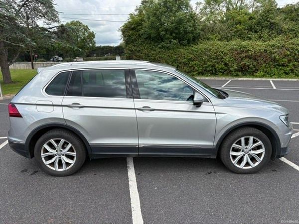 Volkswagen Tiguan SUV, Diesel, 2016, Silver