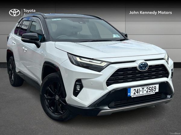Toyota RAV4 SUV, Petrol Hybrid, 2024, White