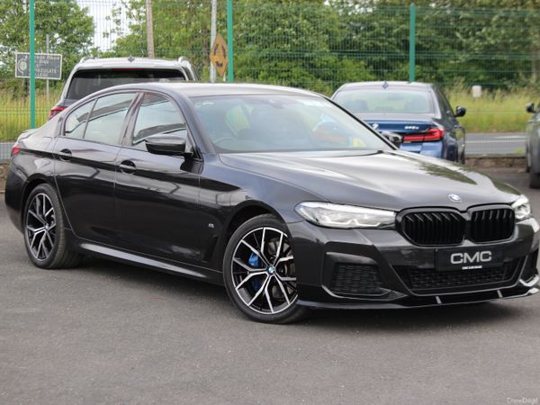 BMW 5-Series Saloon, Petrol Plug-in Hybrid, 2021, Grey