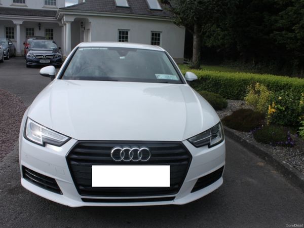 Audi A4 Saloon, Diesel, 2018, White