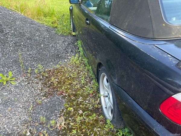 BMW 3-Series Convertible, Petrol, 2003, Black