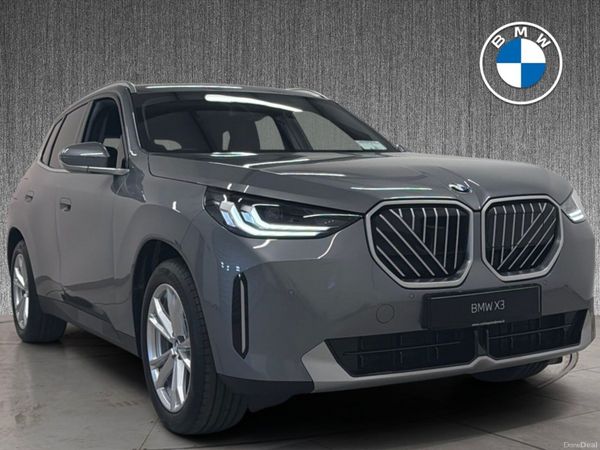 BMW X3 SUV, Petrol Plug-in Hybrid, 2026, Grey