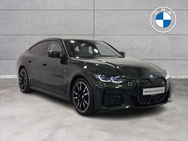 BMW i4 Hatchback, Electric, 2023, Green