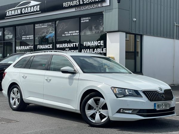 Skoda Superb Estate, Diesel, 2016, White