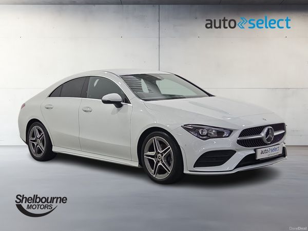 Mercedes-Benz CLA Coupe, Petrol, 2022, White